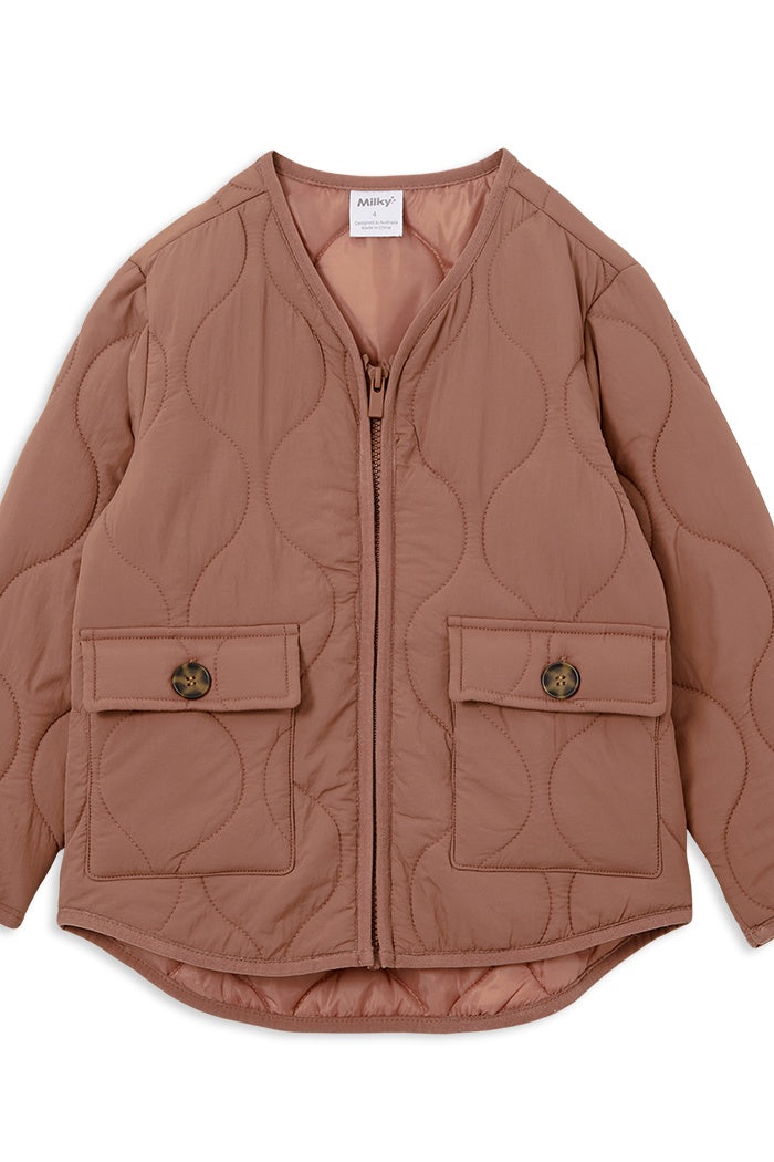 Cinnamon Puffer Jacket