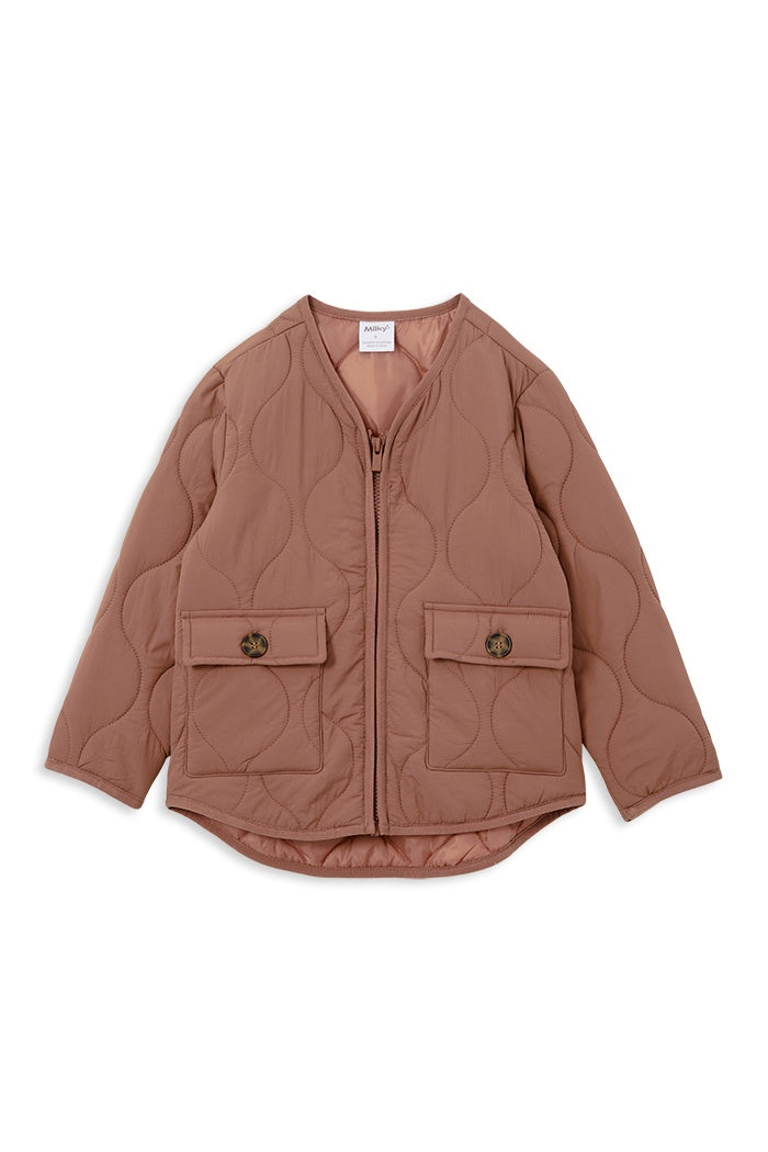 Cinnamon Puffer Jacket Older Girls