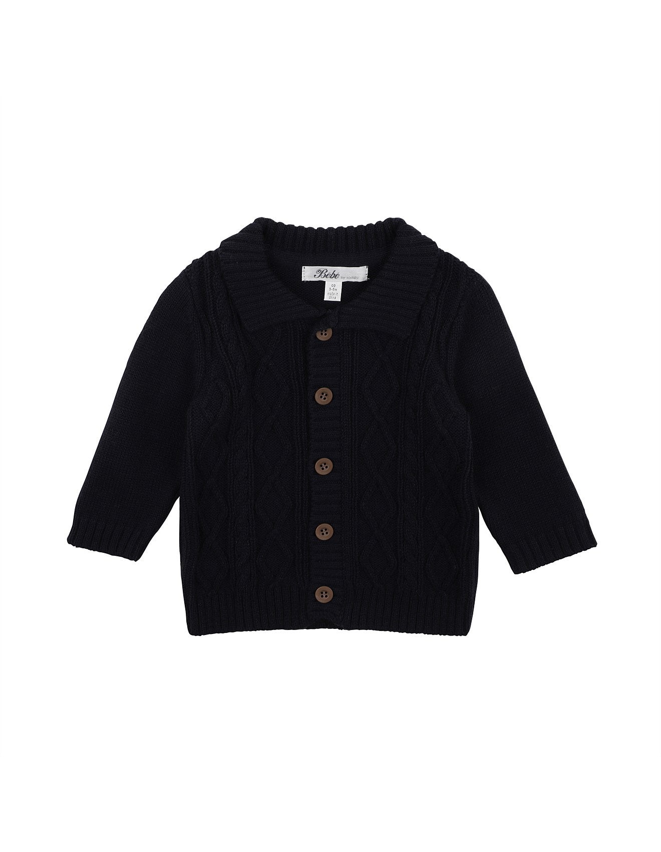 Boys Cable Knitted Cardigan