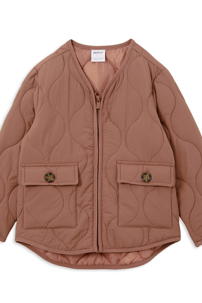 Cinnamon Puffer Jacket Older Girls