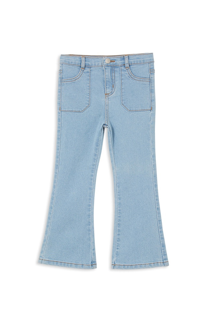 Girls Light Wash Jean 2Y to 7Y