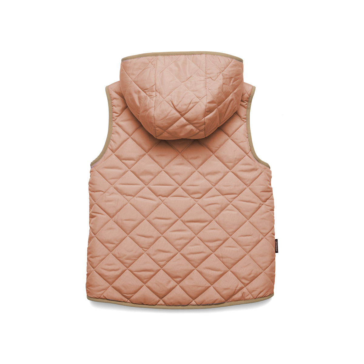 Reversible Yeti Vest Terracotta/Camel