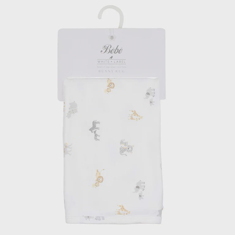 Safari Organic Baby Blanket