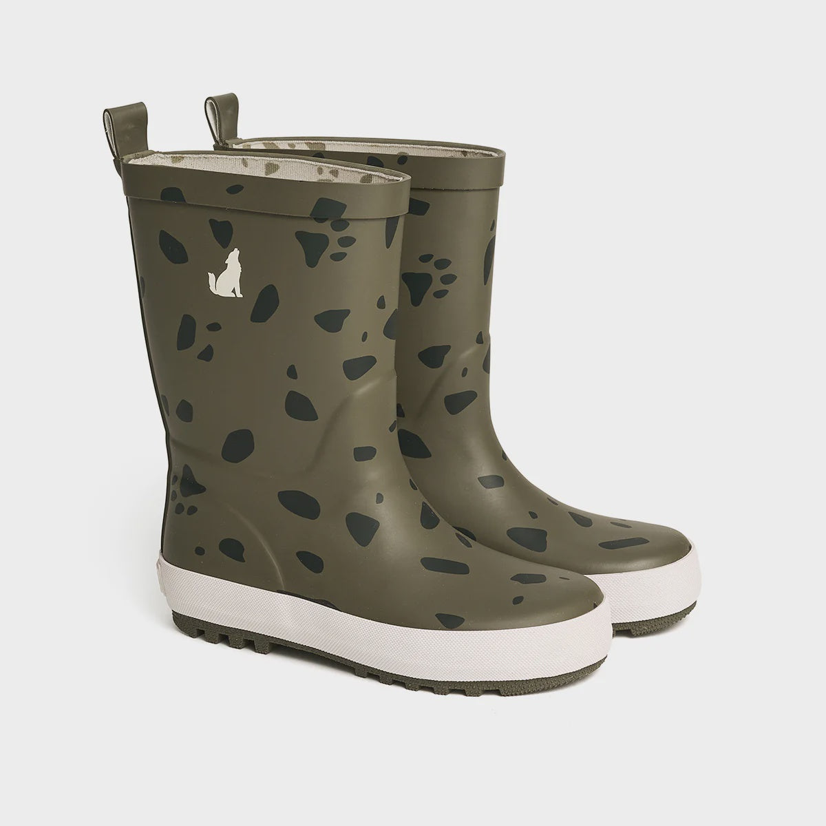 RAIN BOOTS Khaki Stones