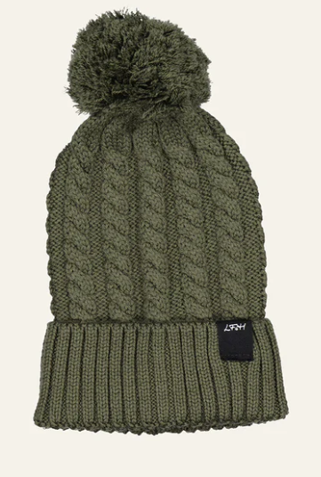 Thick As Thieves Beanie Pesto Green