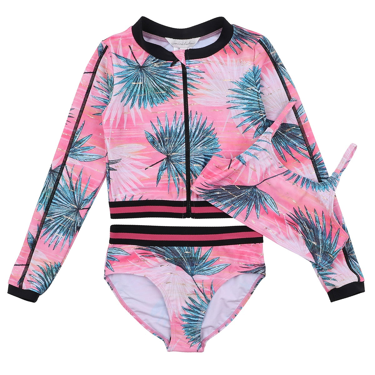 Bebe Carla 3Pc Swim Set