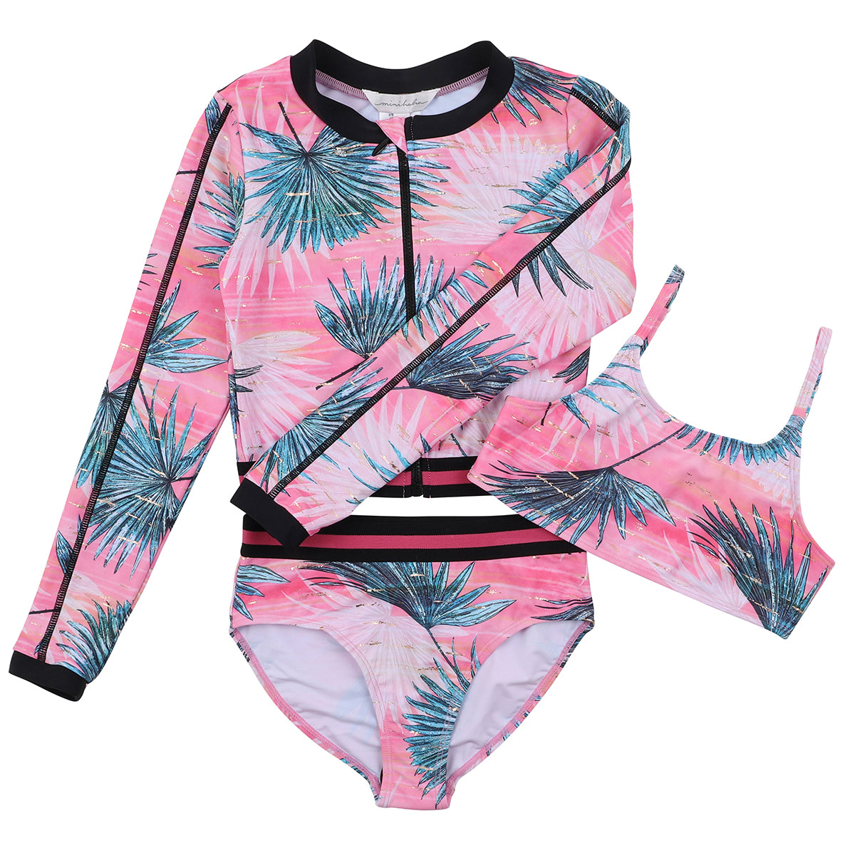 Bebe Carla 3Pc Swim Set