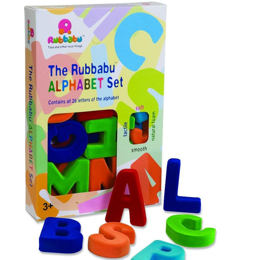 Rubbabu Large Magnetic Uppercase Alphabets 4" (10cm)